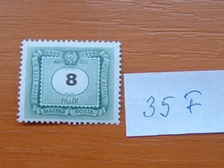 MAGYAR POSTA 8 FILLÉR 1953 A magyar postai bélyegek 50. évfordulója 35F