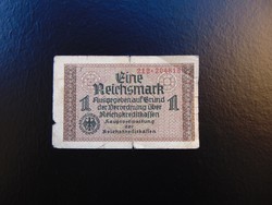 1 reichsmark 1940 Horogkeresztes bankjegy