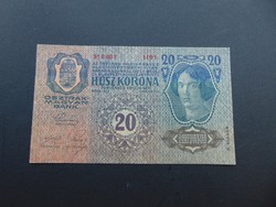 20 korona 1913  1101 Szép ropogós bankjegy !   