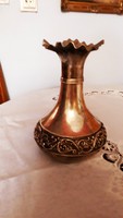 Antique silver vase 23 cm high and 17 cm wide