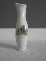 Aquincumi Pécs porcelán váza