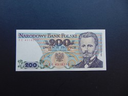 200 zloty 1988 Lengyelország Hajtatlan bankjegy  