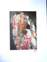 Gustav Klimt lenyűgöző eredeti grafikája