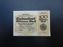 100 millió márka 1923 Németország  