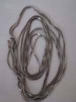 Ezüst lánc (   835) , extra hosszú ,200 cm.