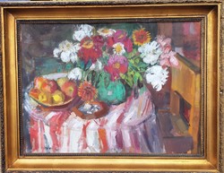 Brigitta Vidéky 1952-1957 / table still life