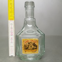 "Gottschlig Ágoston R.T. Likőr Finest" címkés kis likőrösüveg (1253)
