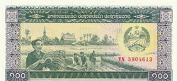 Laosz 100 kip, 1979, UNC bankjegy