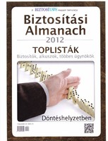 Biztosítási Almanach 2012 Toplisták (ÚJ kötet) 2200 Ft