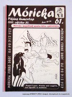 1997 október 30  /  Móricka  /  SZÜLETÉSNAPRA! PIKÁNS HUMORLAP? Szs.:  13250