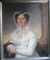 Vidéki hölgy portré 1820 körül