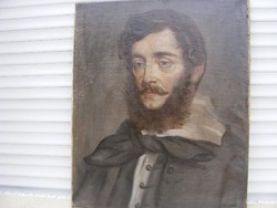 Muzsinszki Endre?  Kossuth Lajos olaj-vászon portré