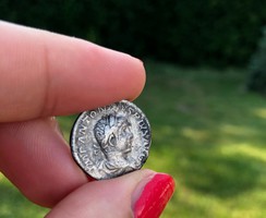 13. Elagabalus római ezüst dénár, ritkább változat