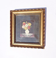 Miniature sign picture frame