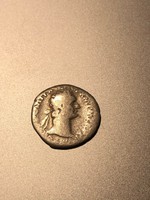 4. Domitianus ezüst dénár, első századi veret, szép tartásban