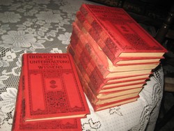 Novels in gothic letters from the world of science, 12 pcs xix no end interesting and entertaining
