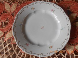 Zsolnay kisvirág mintás kis tányér