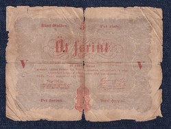 Szabadságharc 5 Forint bankjegy 1848 (id30105)