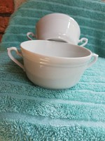 Kronester bavarian two-handled soup cups
