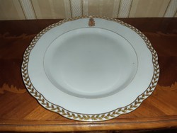 Herendi antik tányér Ferenc József étkészletéből