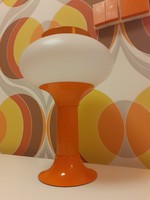 RETRO narancssárga asztali lámpa VEB NARVA