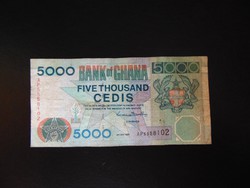 ​5000 cedis 1998 Ghana  02