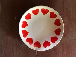 Grànit szívecskés süteményes tányér