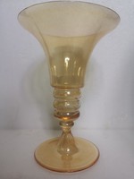 KARCAG IRIDESCENT TIFFANY TULIP VASE