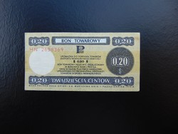 ​0.2 dollár BON 1979 Lengyelország  02