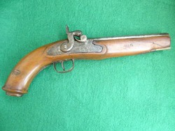 Antik Osztrák csappantyús pisztoly 19.század