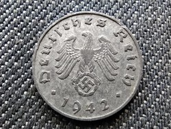 Németország Horogkeresztes 1 birodalmi pfennig 1942 B (id29783)