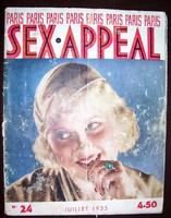 Paris Sex-Appeal erotikus folyóirat 1935-ből