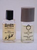 Vintage mini parfümök( Lancome, Ellen Betrix)