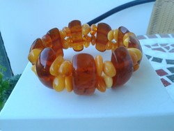 Eredeti balti amber borostyán karkötő