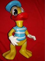Antik 1940 cc. eredeti Disney 50 cm gumi baba Donald kacsa figura kiváló állapot a képek szerint