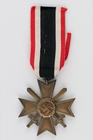 Német Második Világháborús Háborús Érdemkereszt - Kriegsverdienstkreuz 2. Klasse