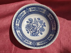 Angol porcelán müzlis tányér