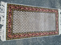 Indo Mir kézi csomozasu perzsa szőnyeg 140 x 80 cm eladó 