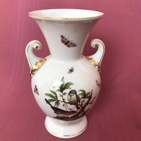 Herendi porcelán rotschild mintás váza
