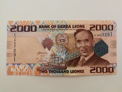 Sierra Leone 2000 Leones UNC 2010