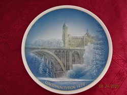Rosenthal Germany, hand-painted wall plate, diameter 22 cm. Weihnachten 1979. There are!