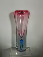 Retro Cseh üveg váza.