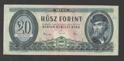 20 forint 1965.  Hajtatlan!!  aUNC!!  RITKA!!