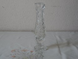Egyszálas kristály váza