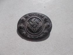 WW2,Eredeti RAD ezüst  jelvény,német