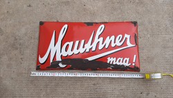 Mauthner core enamel board, enamel board