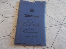 Német katona könyv,1890.!!