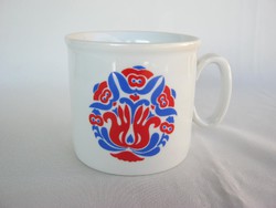 Zsolnay porcelain tulip mug