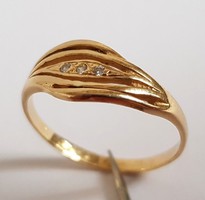 Arany 14K köves Női gyűrű