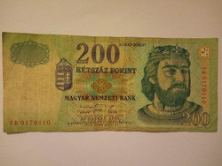 Szép 200 Forint 1998  "FB"  !!